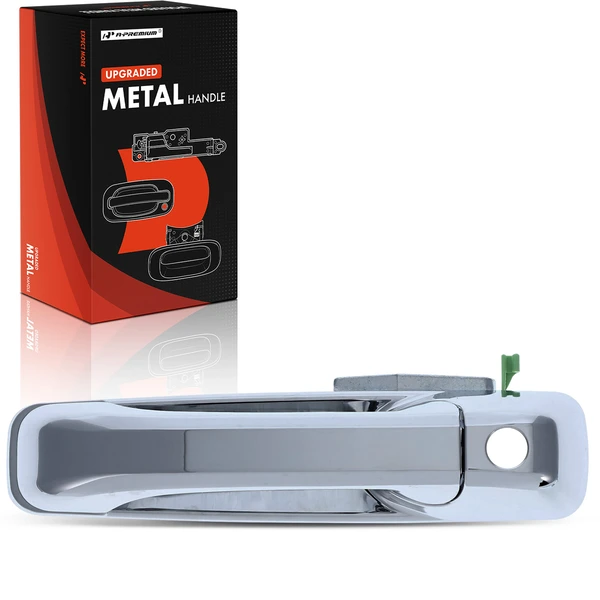 Upgraded Metal Front Driver Chrome Exterior Door Handle for 2011-2018 Ram 2500