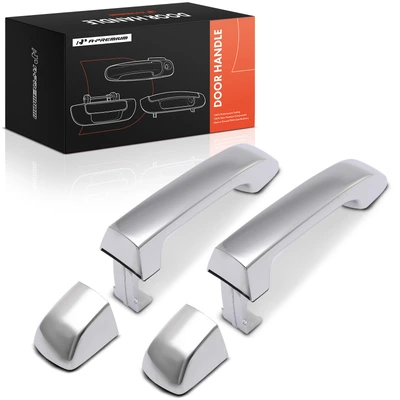2 Pcs Rear Driver & Passenger Exterior Door Handle