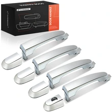 4 Pcs Front & Rear Exterior Door Handle for 2005-2008 Kia Sportage