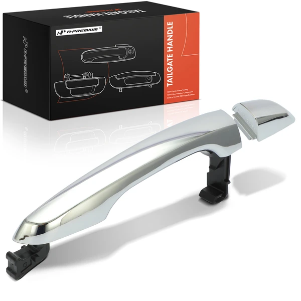 Rear Passenger Chrome Exterior Door Handle for Hyundai Elantra 2017-2020 Sedan