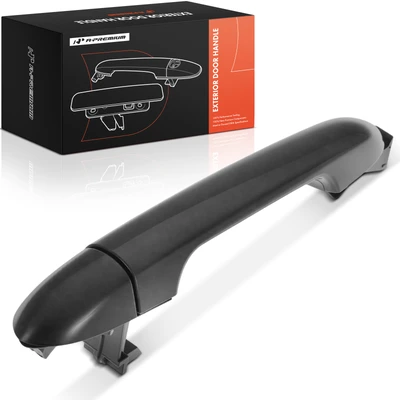 Front Passenger Primed Black Exterior Door Handle