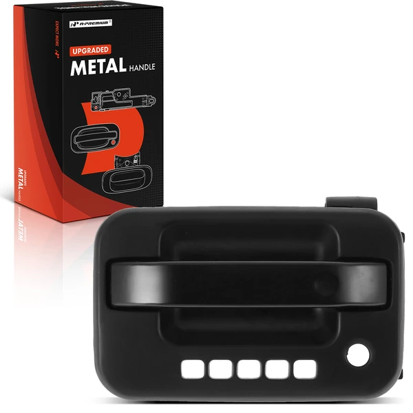 Upgraded Metal Front Driver Exterior Door Handle for Ford F-150 Lincoln Mark LT