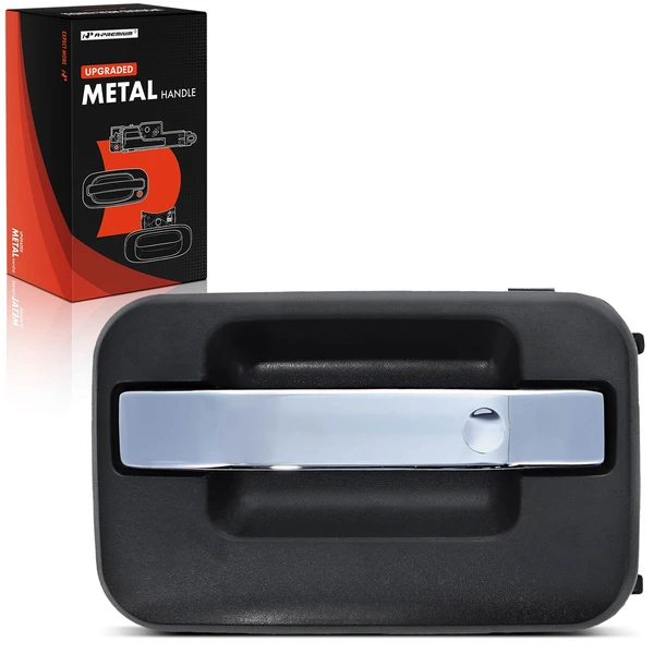 Upgraded Metal Front Driver Exterior Door Handle with Keyhole for Ford