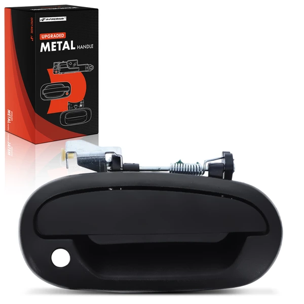 Front Passenger Upgraded Metal Exterior Door Handle with Keyhole for Ford Expedition