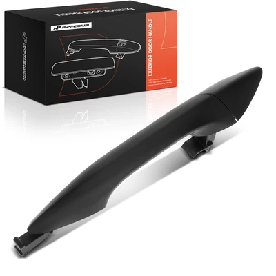 Rear Passenger Black Exterior Door Handle