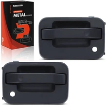 2 Pcs Upgraded Metal Front Outside Handle with Keyhole for 2009-2014 Ford F-150
