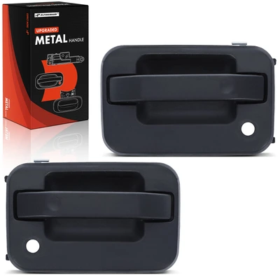 2 Pcs Upgraded Metal Front Outside Handle with Keyhole for Ford F-150 2009-2014