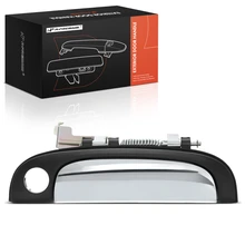 Front Passenger Primed Black Exterior Door Handle