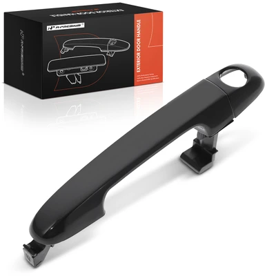 Front Driver Black Exterior Door Handle