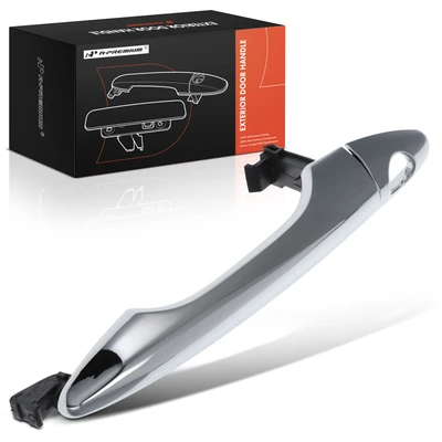 Front Driver or Passenger Chrome Exterior Door Handle