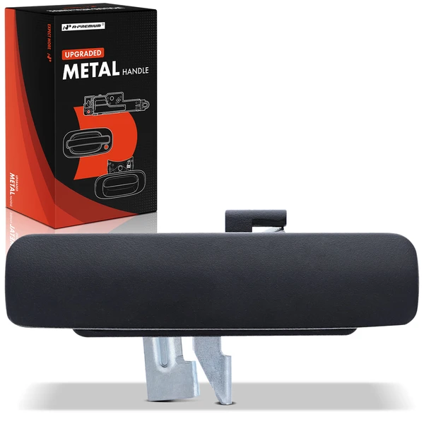 Front Passenger Black Upgraded Metal Hinged Door Handle for Ford E-350 Super Duty 08-14 E-250