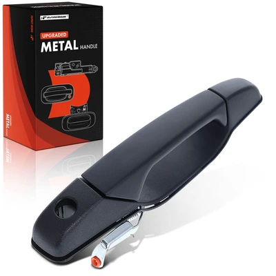 Front Driver Black Exterior Door Handle
