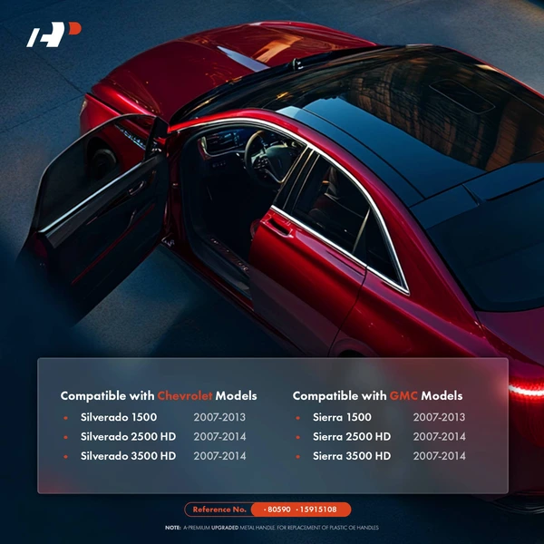 A-Premium APDHO2042TW Exterior Door Handle Front Right Passenger Side