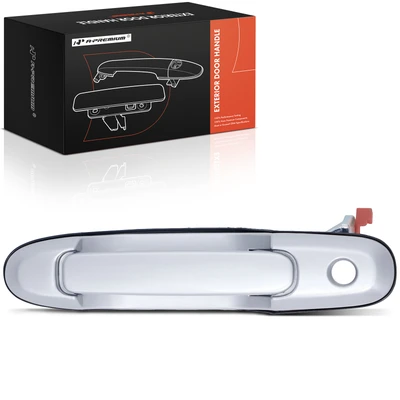 Front Driver Silver 1D7 (=1B2) Exterior Door Handle