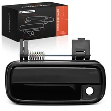 Front Driver Black Exterior Door Handle