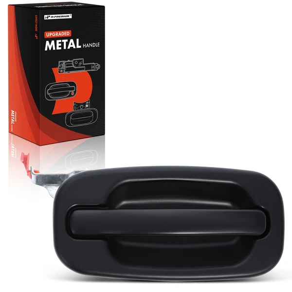Upgraded Metal Rear Passenger Exterior Door Handle for 2007 Chevrolet Silverado 3500 Classic