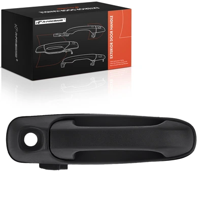 Textured Black Exterior Door Handle