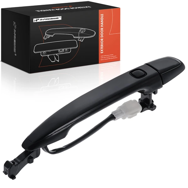 Front Passenger Primed Black Exterior Door Handle for Toyota Avalon 2005-2010