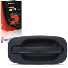 Rear Passenger Upgraded Metal Exterior Door Handle for 2001-2003 2005-2006 Chevrolet Silverado 1500 HD