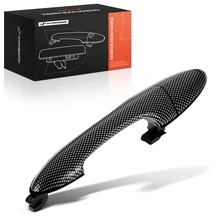 Rear Driver or Passenger Exterior Door Handle Carbon Fiber Look for 2000-2007 Ford Focus