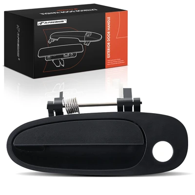 Front Driver Black Exterior Door Handle