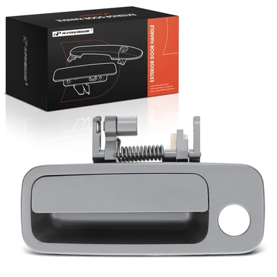Front Driver Silver Exterior Door Handle