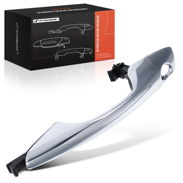 Front Driver Chrome Exterior Door Handle for Hyundai Santa Fe Sport XL