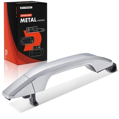 Front Passenger Upgraded Metal Exterior Door Handle Chrome
