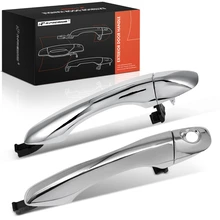 2 Pcs Front Chrome Exterior Door Handle for 2016-2020 Kia Sorento