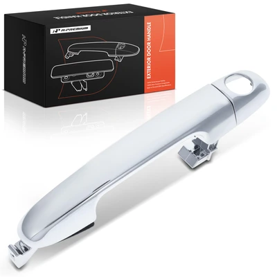 Front Driver Exterior Door Handle with Keyhole