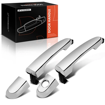 2 Pcs Front Chrome Exterior Door Handle for 2011-2015 Kia Sorento