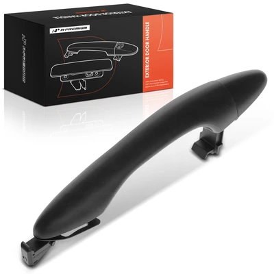 Front Passenger Primed Exterior Door Handle with Cover