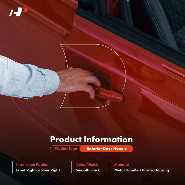 Upgraded Metal Exterior Door Handle for Ford F-150 15-20