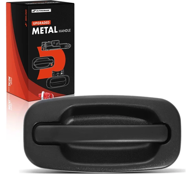 Front Passenger Textured Black Exterior Door Handle for Chevy Silverado 1500 GMC