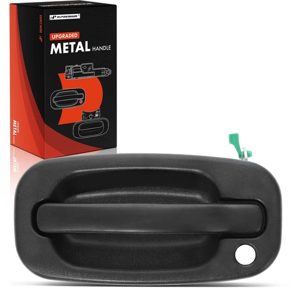 Front Driver Upgraded Metal Exterior Door Handle for 2000-2006 GMC Yukon