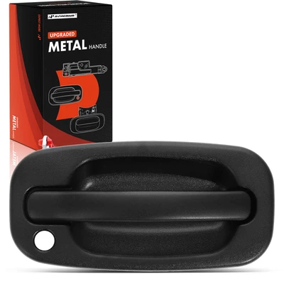 Front Passenger Textured Black Exterior Door Handle