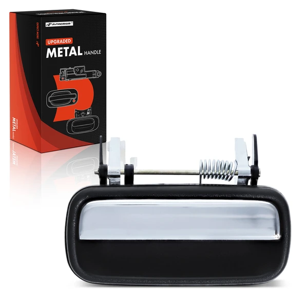 Rear Passenger Upgraded Metal Exterior Door Handle for Toyota Tacoma 2001-2004