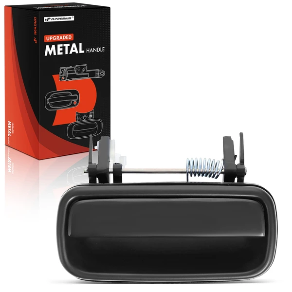 Upgraded Metal Rear Passenger Primed Exterior Door Handle for Toyota Tacoma 1995-2004