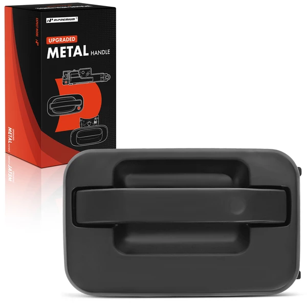 Upgraded Metal Rear Driver Primed Exterior Door Handle for Ford F-150 2009-2014