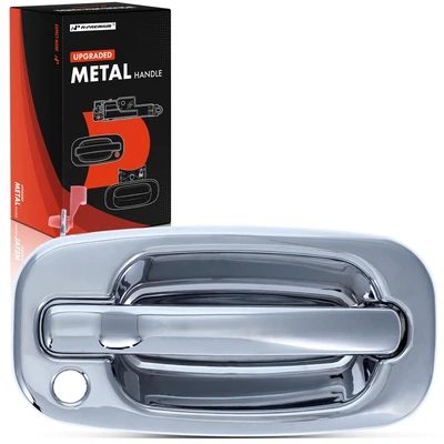 Front Passenger Upgraded Metal Chrome Exterior Door Handle