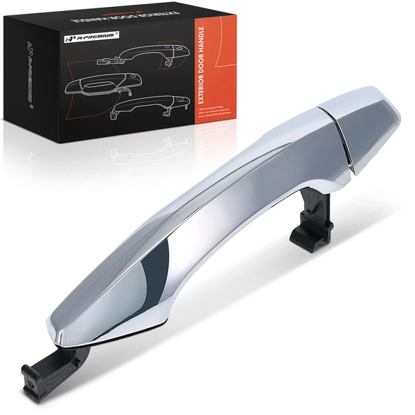 Rear Driver Chrome Exterior Door Handle for Hyundai Santa Fe Santa Fe XL