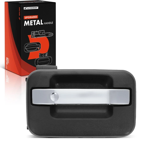 Upgraded Metal Front Passenger or Rear Passenger Exterior Door Handle for Ford F-150 Lincoln