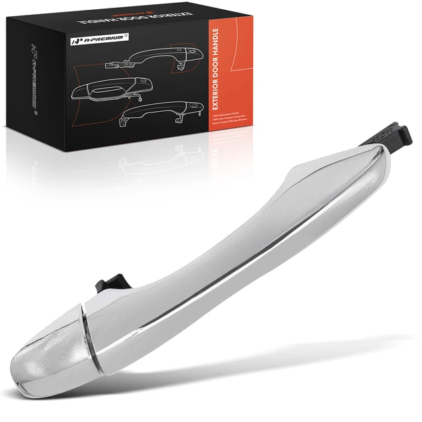 Rear Passenger Chrome Exterior Door Handle for 2016-2020 Kia Sorento