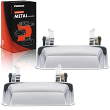 2 Pcs Front or Rear Upgraded Metal Exterior Door Handle for 1998-2001 Ford Explorer