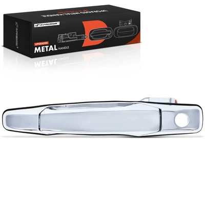 Front Driver Upgraded Metal Outside Handle with keyhole