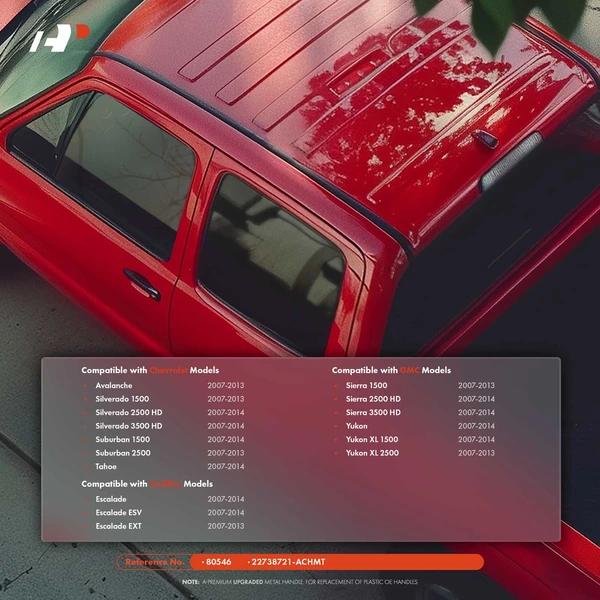 A-Premium APDHO2099TW Outside Door Handle Front Left Driver Side