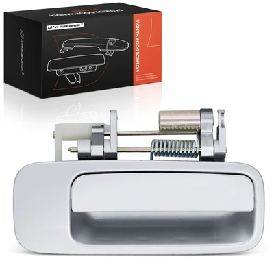 Rear Passenger Silver Exterior Door Handle for Toyota Camry 1997-2001