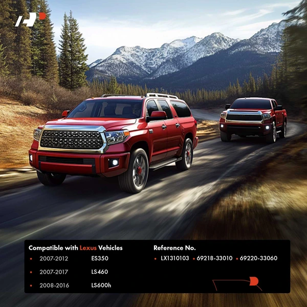 Front Driver Chrome Exterior Door Handle for Lexus ES350 07-12 LS460 07-17