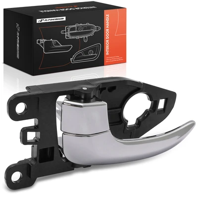 Front Driver Black Chrome Interior Door Handle