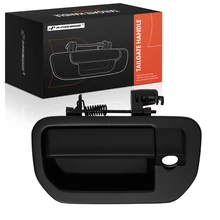 Rear Black Tailgate Handle with Rear View Camera Hole